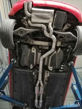 Audi A3 8P 3,2 Turbo Abgasanlage
